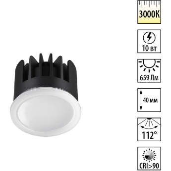 Модуль светодиодный NOVOTECH MOD 359823 DIOD NT25 496 белый