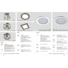 Спот NOVOTECH LUNA встраиваемый светодиодный 357176 NV-357176